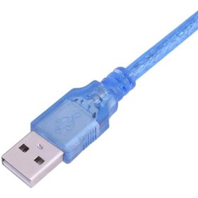 تصویر کابل Usb نوع A به نوع B مناسب برای انواع بردهای کنترلی Usb cable type A to type B is suitable for all types of control boards