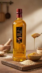 تصویر روغن ارده کنجد سنتی 800گرمی 