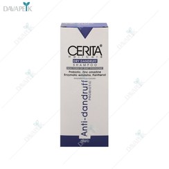 تصویر شامپو ضد شوره سریتا مناسب موی خشک Cerita shampoo Dry Anti Dandruff Probiotic 200ml