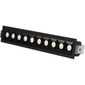 تصویر چراغ خطی توکار 25 وات اکووات مدل دارک لایت 