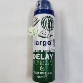 تصویر اسپری تاخیری لارگو رایحه پشن بری حجم 65 میلی لیتر Largo Paspberry Delay Spray Soulution 65ml