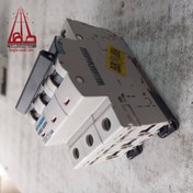 تصویر کلید مینیاتوری ۴۰ آمپر فیوز مینیاتوری ۴۰ آمپر هیوندای سه فاز 40A C MINIATURE CIRCUIT BREAKER HYUNDAI HGD63N 3P MC S 00 00 C