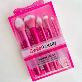 تصویر ست براش Sweet Beauty - صورتی 