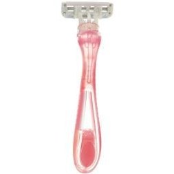 تصویر تیغ چند بار مصرف 3 لبه رز 3 زنانه سیلور 1 عددی Silver Rose3 Lady shaver 1pcs