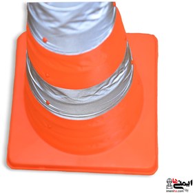 تصویر مخروطی تاشو چراغ دار ا Folding cone with light Folding cone with light
