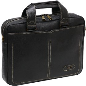 تصویر کیف اداری چرم اکو مدل ۱۶۴۸ با محافظ حبابی 