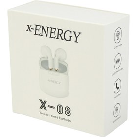 تصویر هندزفری بلوتوث دو تایی X-Energy X-08 TWS ا X-ENERGY X-08 TRUE WIRELESS EARPHONES X-ENERGY X-08 TRUE WIRELESS EARPHONES