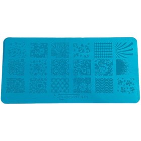 تصویر شابلون فلزی کد N01 