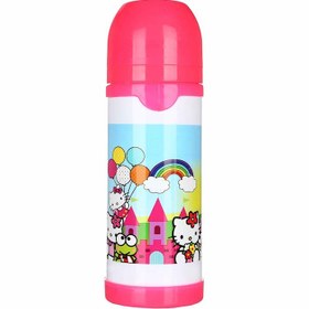 تصویر قمقمه کارا طرح Hello Kitty کد 1-601 ظرفیت 600 میلی لیتر 