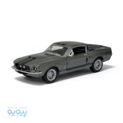 تصویر ماشین فلزی شلبی جی تی GT500 مدل 1967 کینسمارت Kinsmart کینزمارت 1967 Shelby GT500 رنگ نوک مدادی 