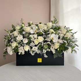 تصویر گل ترحیم رز و لیسیانتوس کد 23 