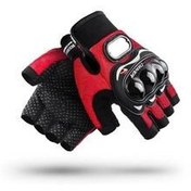 تصویر دستکش موتورسیکلت زنانه PRO BIKER IMPACT HALF FINGER SIZE SİNGLE SWORD 