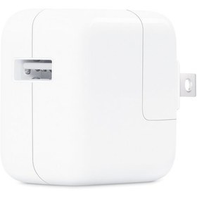 تصویر آداپتور شارژر اصلی آیپد اپل 12 وات Apple A1401 MD836ZM/A USB Power Adapter 