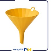 تصویر قیف پلاستیکی زرد ایکیا UPPFYLLD