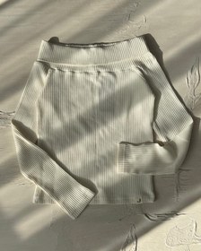 تصویر بلوز یقه قایقی کد 1400180 