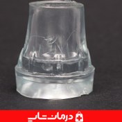 تصویر پاشنه عصا ژله ای شفاف قطر ۱۸ میل 