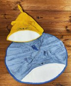 تصویر دستمال حوله ای اشپزخانه طرح گربه 1186 