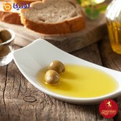 تصویر ظرف زیتون ساده چینی زرین سفید (6 پارچه) Zarin Iran Hotel White 6 Piece Porcelain Olive Dish S