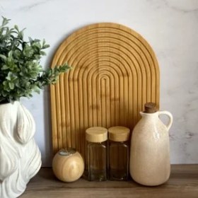 تصویر تخته سرو بامبو 