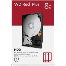 تصویر حافظه اچ دی دی اینترنال وسترن دیجیتال مدل قرمز پلاس ظرفیت 8 ترابایت Western Digital Red Plus 8TB Internal HDD