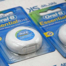 تصویر نخ دندان اورال-بی مدل Essential Floss طول ۵۰ متر 