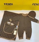 تصویر ست فندی 4 تیکه ۱ set4tike fendi