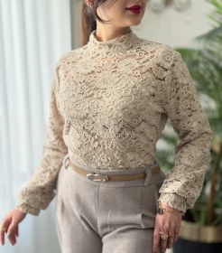 تصویر شومیز طناز گیپوری مجلسی 