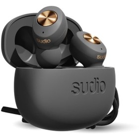 تصویر هدفون بی سیم سودیو مدل SUDIO TRUE WIRELESS TOLV EARBUDS SUDIO TOLV ANTHRACITE COPPER TRUE WIRELESS EARBUDS