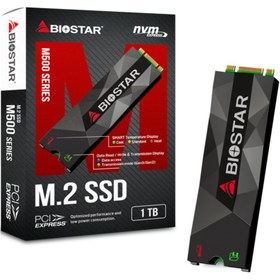 تصویر اس اس دی بایواستار M500 1TB NVMe Biostar M500 1TB M.2 2280 NVMe SSD