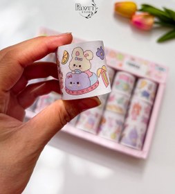 تصویر چسب واشی فانتزی 