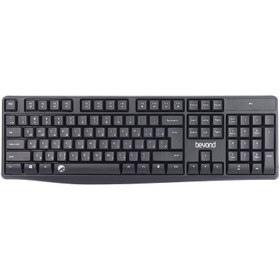 تصویر کیبورد و ماوس بی سیم بیاند مدل BMK-5110RF، سوییچ ممبران، Full-Size Beyond BMK-5110RF Wireless Keyboard With Mouse, Membrane Switch, Full-Size