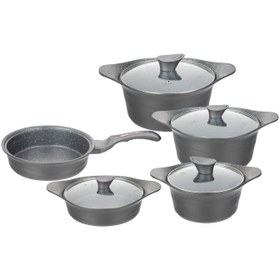 تصویر سرویس 9 پارچه مدل دیاکو عروس Aroos Diaco Cookware Set 9 Pcs