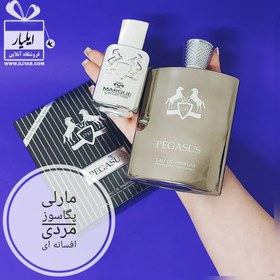 تصویر ادو پرفیوم مردانه فراگرنس ورد مدل pegasus حجم 100 میلی لیتر Fragrance World Pegasus Eau De Parfum For men 100ml