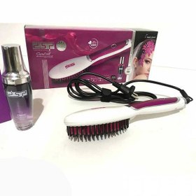 تصویر برس حرارتی دی اس پی Dsp Hair Straightening Brush-Model:10028