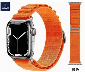 تصویر بند اپل واچ 42، 45،44 و 49 میلی‌متری سری 8 ویوو wiwu Nylon Watch Band Apple Watch 42/44/45/49 