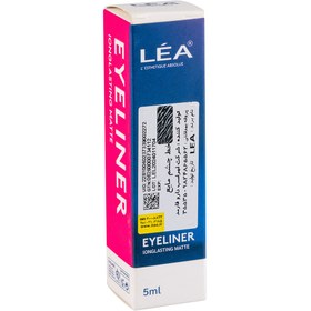 تصویر خط چشم نمدی مات حجم 5 میلی لیتر لئا Lea Dip Liner Matte 5 ml