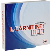 تصویر محلول خوراکی ال کارنیتین 1000 بی اس کی 10 عدد BSK L Carnitine 1000 10Signal Dose Vials 10