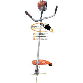 تصویر علفتراش دوشی طرح اشتیل Stihl brush cutter