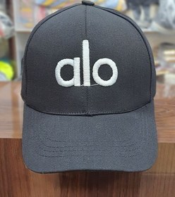 تصویر کتان گلدوزی مشکی alo - جین 12 عددی 