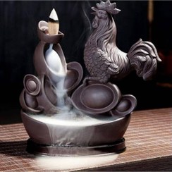 تصویر جا عودی آبشاری طرح خروس 