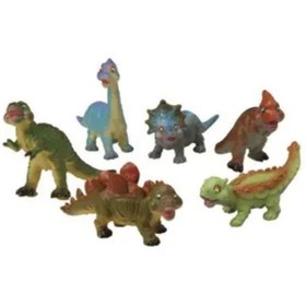 Squeezable dinosaur store