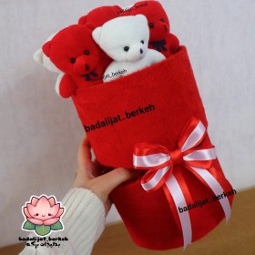 تصویر بوکت عروسکی خرسی 