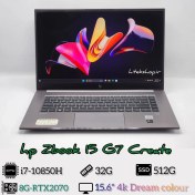 تصویر لپ تاپ 15 اینچی در حد نو جعبه باز HP Zbook 15 G7 Create 