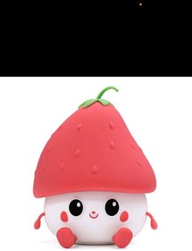 تصویر چراغ خواب سیلیکونی توت فرنگی Strawberry Silicone Night Light