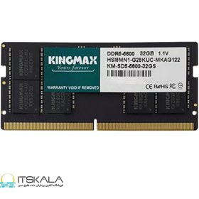 تصویر رم نوت بوک کینگ مکس مدل KINGMAX 32GB 5600MHz DDR5 