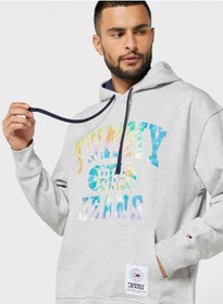 تصویر هودی چاپی تی‌جی‌ام برند Tommy Hilfiger Tjm Printed Hoodie