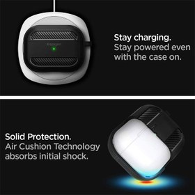 تصویر کاور ایرپاد پرو Spigen Rugged Armor Spigen Protective Case For Airpods