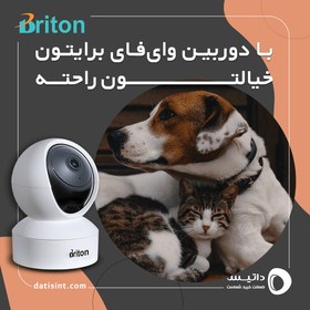 تصویر دوربین تحت شبکه برایتون BIOT-2112P8 با رم 32 گیگابایت Briton BIOT-2112P8 32GB IP Camera