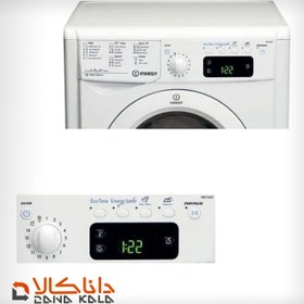 تصویر ماشین لباسشویی 7 کیلویی ایندزیت مدل IWE 71682 B ECO EU Indesit washing machine model IWE 71682 B ECO EU