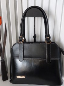 تصویر کیف دستی مجلسی چرم 